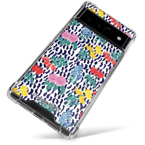 Bouffants and Broken Hearts Bouquets Print Google Pixel 6 Clear Case